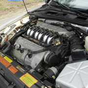 ...while an Alfa 164 does nicely with half as many...