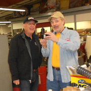 Hmmm - what could Tom Lesko be showing Roger Cassin on his phone that's so entertaining?