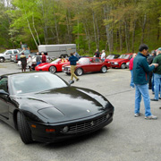 A few shots of all the various Italian beauties in the parking lot