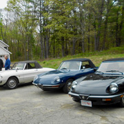 A few shots of all the various Italian beauties in the parking lot