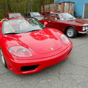A few shots of all the various Italian beauties in the parking lot