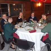 A few shots of the crowd seated at our tables
