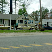 Three Series 3 Spiders in a row at a brief stop out near Sebago Lake