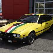 Glenn Gaudin (a.k.a. Heavy Metal Alfa) brought this yellow GTV6 ...