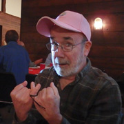 Meg Anderson demonstrated another good use for tie wraps on Dave