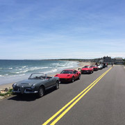 The obligatory photo op stop at Minot Lighthouse Beach
