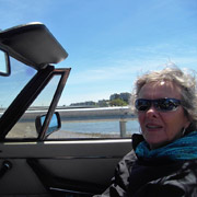 Bob Rupp takes Barbara's pic in lieu of of watching the road