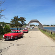 The short side trip out to Spinnaker Island in Hingham Bay