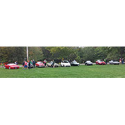 A panoramic view of the uncategorized assemblage of Italian cars