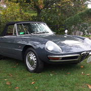 Gary says that his Duetto looks best in cloudy weather