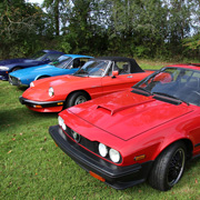 Some photos of our Alfas displayed on Concours DeWaele