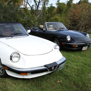 Some photos of our Alfas displayed on Concours DeWaele