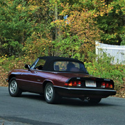 The Donovans cruising along, missing very few rallye questions