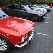 Some photos of our Alfas parked before we take off