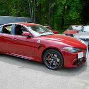 AONE Director / Massachusetts FCA President Tom Ducibella is the latest member (that we know about) to spring for a Giulia QF. Does he like it? "It's rather amazing."
