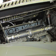 Of particular interest to THIS group was Bob Bahre's award-winning unrestored 1938 Alfa Romeo 8C 2900B Touring Spider