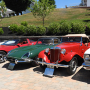 A sampling of the many amazing cars in the Bahre collection