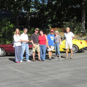 Some of our gang who had gathered in Kittery before the drive to Paris Hill