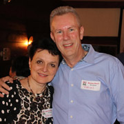 Our fine photographer Adrien with hubby Robert Rook
