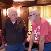 The two Georges (Younger and Dolak) appeared to be conspiring against non-Georges much of the evening