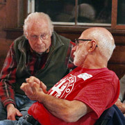 The two Georges (Younger and Dolak) appeared to be conspiring against non-Georges much of the evening