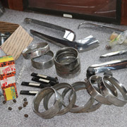 Some of the parts swappers' wares