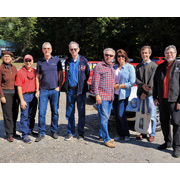 A photo of our intrepid travelers (sans the lady behind the camera)