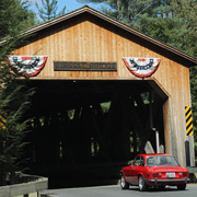 Can't NOT take a photo going through a covered bridge
