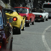 ... until we come up behind a mobile road block