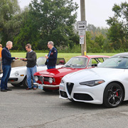 ... with much sleeker vehicles than the ones that usually use it