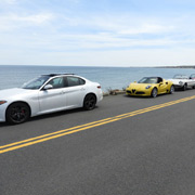 Some photos taken at our stop at the Minot lighthouse overlook