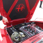 Great-looking engine compartments were in abundance