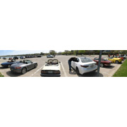 A couple of panoramic shots of the starting lineup