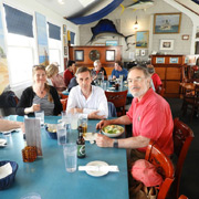 A few shots of the gang at Jake's Seafood