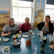 A few shots of the gang at Jake's Seafood