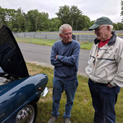 ... including owner Tom Larsen (right)