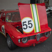 A few shots of the racing Alfas staying out of the occasional drizzle