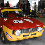 A few shots of the racing Alfas staying out of the occasional drizzle