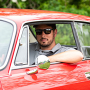 ... and their son John in their GTV