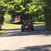 Dan & Deb lead the drive through the central Massachusetts countryside