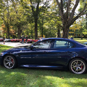 The Dursos' Giulia Quadrifoglio alone ...