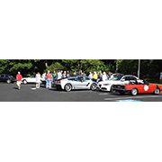 A few shots of our crowd and cars gathering at the base of Mount Wachusett