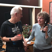 Vi engages Robert Rook in a little beer-fueled conversation