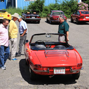 And Jim Miga's red Duetto