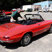 And Jim Miga's red Duetto