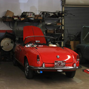A few photos taken inside the GMS shop