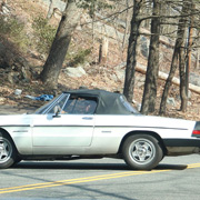 A drive with George wouldn't be complete without an unscheduled U-turn