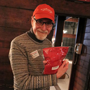 John Rowntree chooses ... something red