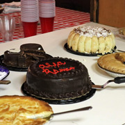 Some of the desserts we got to choose from