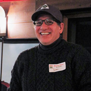 And another new member, Dan Rivera, appears to be enjoying the festivities